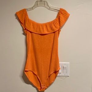 Candies Orange Body Suit